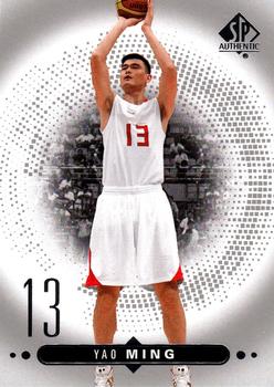 2014-15 SP Authentic #48 Yao Ming Front