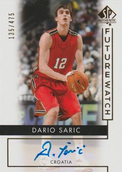 2014-15 SP Authentic #83 Dario Saric Front