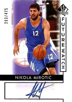 2014-15 SP Authentic #89 Nikola Mirotic Front