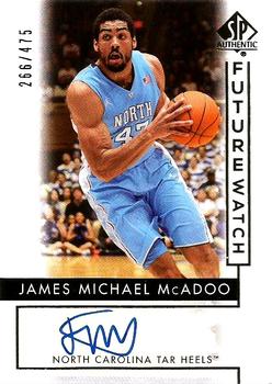 2014-15 SP Authentic #100 James Michael McAdoo Front