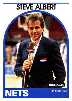 1989-90 Hoops - Announcers #NNO Steve Albert Front