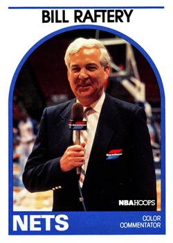 1989-90 Hoops - Announcers #NNO Bill Raftery Front