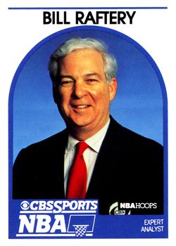 1989-90 Hoops - Announcers #NNO Bill Raftery Front