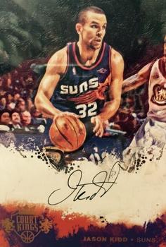 2014-15 Panini Court Kings - 5x7 Box Toppers Autographs #19 Jason Kidd Front