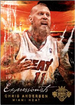 2014-15 Panini Court Kings - Expressionists #1 Chris Andersen Front