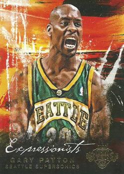 2014-15 Panini Court Kings - Expressionists #4 Gary Payton Front