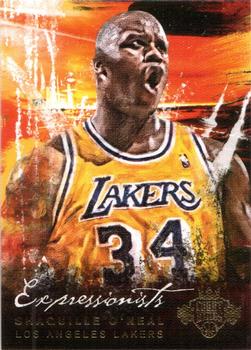 2014-15 Panini Court Kings - Expressionists #8 Shaquille O'Neal Front