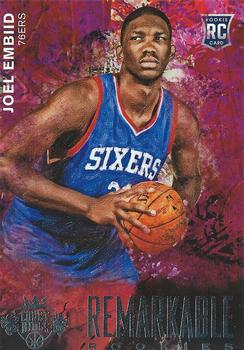 2014-15 Panini Court Kings - Remarkable Rookies #26 Joel Embiid Front