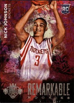 2014-15 Panini Court Kings - Remarkable Rookies #33 Nick Johnson Front