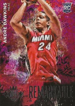 2014-15 Panini Court Kings - Remarkable Rookies #37 Andre Dawkins Front