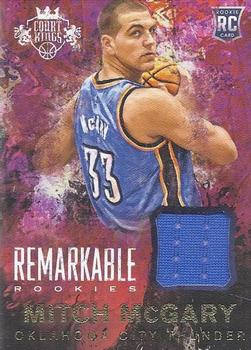2014-15 Panini Court Kings - Remarkable Rookies Memorabilia #28 Mitch McGary Front