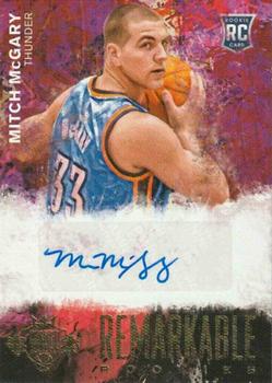 2014-15 Panini Court Kings - Remarkable Rookies Signatures #18 Mitch McGary Front