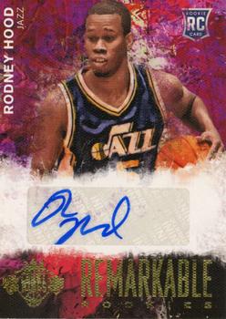 2014-15 Panini Court Kings - Remarkable Rookies Signatures #20 Rodney Hood Front