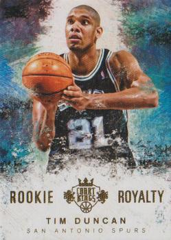 2014-15 Panini Court Kings - Rookie Royalty #20 Tim Duncan Front