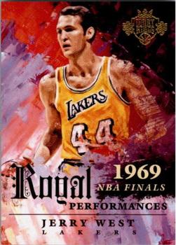 2014-15 Panini Court Kings - Royal Performances #3 Jerry West Front