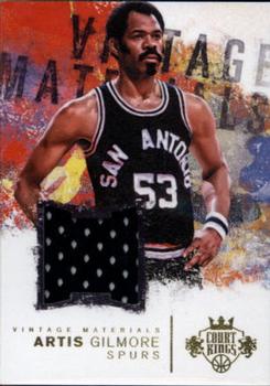 2014-15 Panini Court Kings - Vintage Materials #25 Artis Gilmore Front