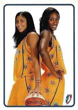 2009 Rittenhouse WNBA Series 1 #NNO Candace Parker / Lisa Leslie Front