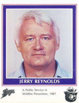 1986-87 Sacramento Kings Smokey #NNO Jerry Reynolds Front