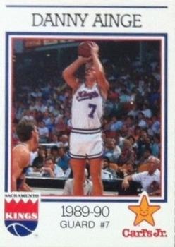 1989-90 Carl's Jr. Sacramento Kings #NNO Danny Ainge Front