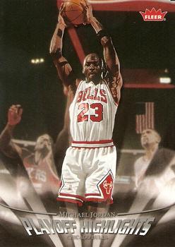 2007 Fleer Michael Jordan - Playoff Highlights #PH20 Michael Jordan Front