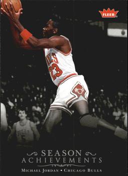 2007 Fleer Michael Jordan - Season Achievements #SH37 Michael Jordan Front