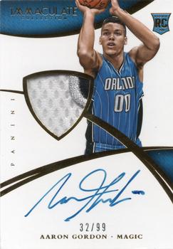 2014-15 Panini Immaculate Collection #110 Aaron Gordon Front