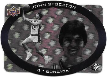 2014-15 SPx - 1996 SPx Hologram #96-17 John Stockton Front