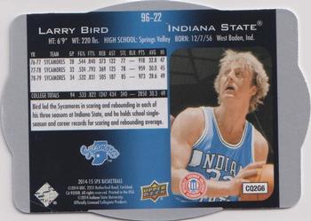 2014-15 SPx - 1996 SPx Hologram #96-22 Larry Bird Back