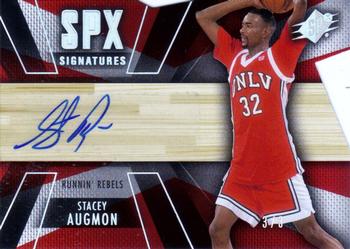 2014-15 SPx - Signatures Die Cut #S-SA Stacey Augmon Front