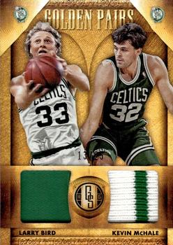 2014-15 Panini Gold Standard - Golden Pairs #37 Kevin McHale / Larry Bird Front