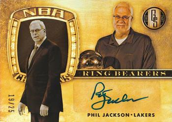 2014-15 Panini Gold Standard - Ring Bearers Autographs #1 Phil Jackson Front