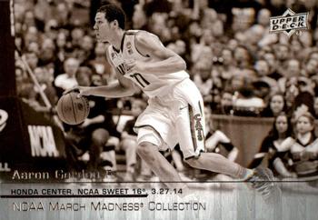 2014-15 Upper Deck NCAA March Madness - Sepia #AG-1 Aaron Gordon Front