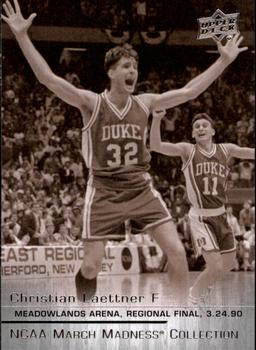 2014-15 Upper Deck NCAA March Madness - Sepia #CL-4 Christian Laettner Front