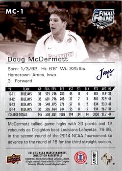 2014-15 Upper Deck NCAA March Madness - Sepia #MC-1 Doug McDermott Back