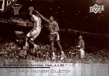 2014-15 Upper Deck NCAA March Madness - Sepia #ST-1 Stacey Augmon Front