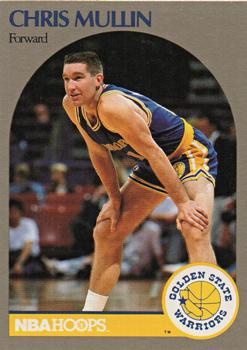 1991 Hoops 100 Superstars #32 Chris Mullin Front