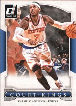 2014-15 Donruss - Court Kings #15 Carmelo Anthony Front