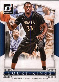2014-15 Donruss - Court Kings #39 Thaddeus Young Front