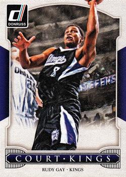 2014-15 Donruss - Court Kings #50 Rudy Gay Front