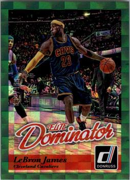 2014-15 Donruss - Elite Dominators #37 LeBron James Front