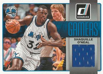 2014-15 Donruss - Gamers Jerseys #7 Shaquille O'Neal Front
