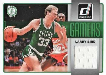 2014-15 Donruss - Gamers Jerseys #12 Larry Bird Front