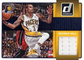 2014-15 Donruss - Gamers Jerseys #15 George Hill Front