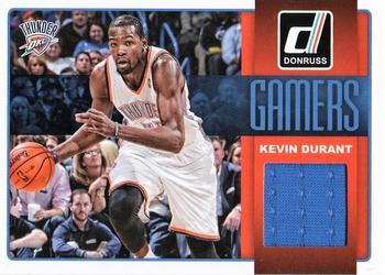 2014-15 Donruss - Gamers Jerseys #27 Kevin Durant Front