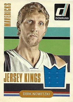 2014-15 Donruss - Jersey Kings #6 Dirk Nowitzki Front