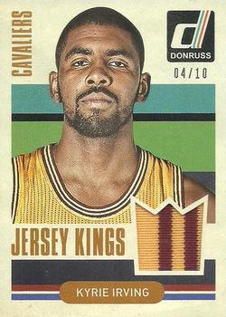 2014-15 Donruss - Jersey Kings Prime #2 Kyrie Irving Front