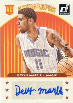2014-15 Donruss - Rookie Autographs #1 Devyn Marble Front