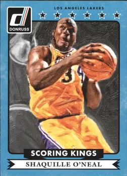 2014-15 Donruss - Scoring Kings #8 Shaquille O'Neal Front