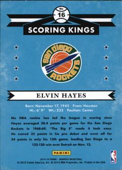 2014-15 Donruss - Scoring Kings #16 Elvin Hayes Back