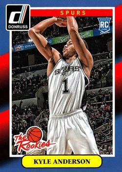 2014-15 Donruss - The Rookies #21 Kyle Anderson Front